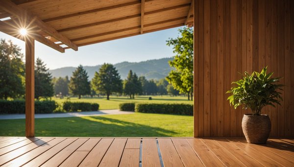 Ombrière solaire en bois : élégance et protection durable