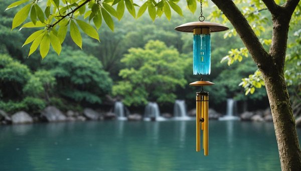 Explorez les bienfaits apaisants du carillon koshi aqua