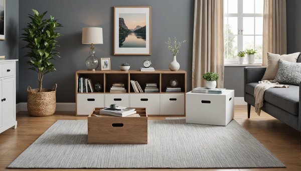 Top 5 boîtes de rangement élégantes pour votre salon