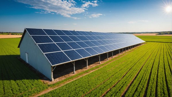 Maximisez vos revenus avec le meilleur hangar photovoltaïque agricole